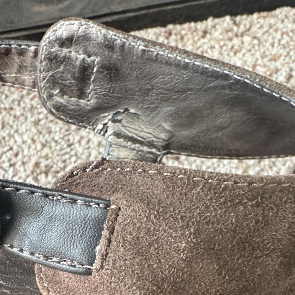 Sofft Brown Suede Women's Heels - Picture 11 of 15